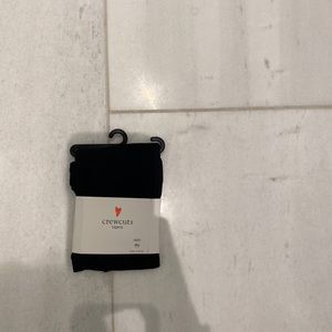 Crew cuts navy blue tights